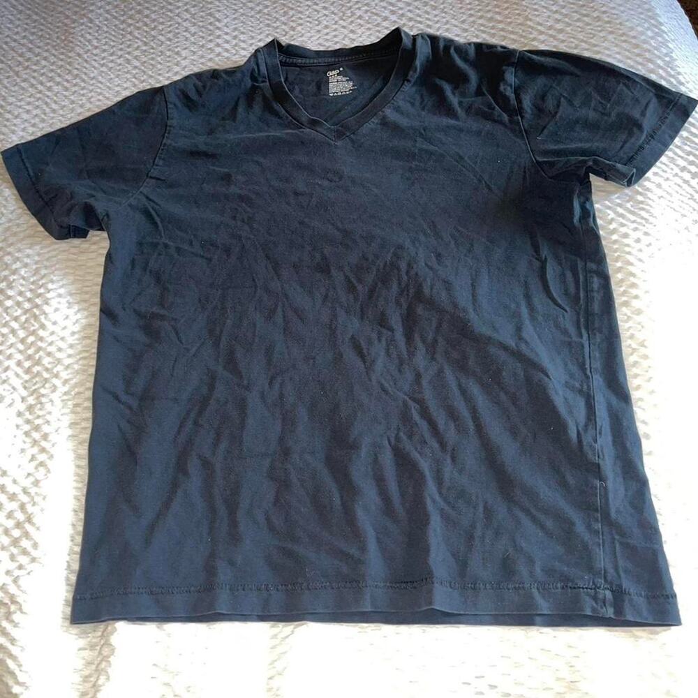 Gap Black Cotton T-shirt Size Small.